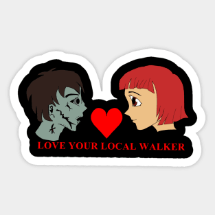 Zombie love Sticker